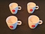 Douwe Egberts koffiekopjes 4 stuks H 8 cm en diameter 6,5 cm, Huis en Inrichting, Nieuw, Ophalen of Verzenden, Overige stijlen
