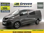 Fiat Scudo 2.0 MultiJet 177PK L3H1 | DC | Aut. | 360° Cam |, Auto's, Bestelauto's, Stof, Gebruikt, Euro 6, 4 cilinders