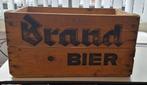 Brand bier houten krat, Verzamelen, Biermerken, Ophalen, Gebruikt, Overige typen, Brand