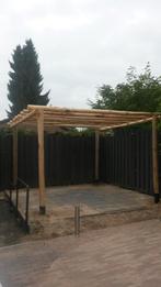 Pergola ronde fijn spar palen, Ophalen of Verzenden, Nieuw, Carport