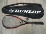 Squash racket Dunlop Blackstorm Extreme & hoes, Sport en Fitness, Squash, Racket, Gebruikt, Ophalen of Verzenden, Met hoes