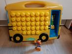Sesamstraat megabloks bus met 2 poppetjes en blokken, Kinderen en Baby's, Speelgoed | Duplo en Lego, Ophalen of Verzenden
