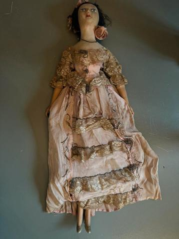 Grote antieke Franse sofa doll> 1920> NU SALE 135 euro!  beschikbaar voor biedingen