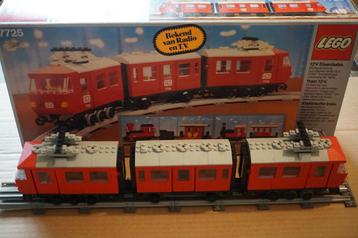 Vintage 12 volt Lego trein 7725 met doos