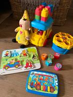 Bumba speelgoed set, vormenstoof, puzzel, blokken, Ophalen of Verzenden, Gebruikt, Puzzelen, Met geluid