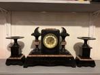 Napoleon Pendule Klok met Kandelaars, Ophalen