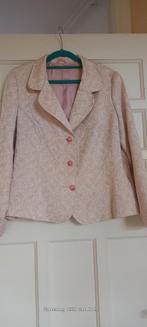 Zachtroze vintage feestelijke blazer, 38/ 40, Kleding | Dames, Ophalen of Verzenden, Zo goed als nieuw, Maat 38/40 (M), Roze