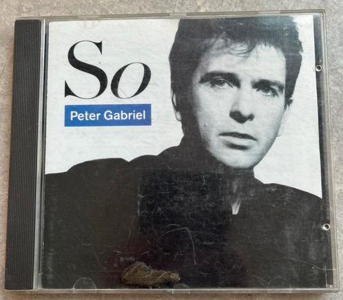 Peter Gabriel - So (cd rock), Cd's en Dvd's, Cd's | Pop, Gebruikt, 1980 tot 2000, Ophalen of Verzenden
