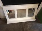 Decoratieve vintage spiegel in 3 delen, Huis en Inrichting, Woonaccessoires | Spiegels, Ophalen, Gebruikt, 75 tot 100 cm, Minder dan 100 cm