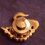 Zwaan Pin Broche met Prachtige Steentjes, Overige materialen, Verzenden, Minder dan 4 cm, Zo goed als nieuw