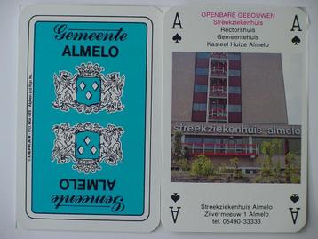 Kaart- en Kwartetspel Almelo Blauw beschikbaar voor biedingen