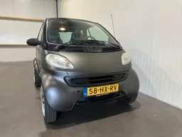 MCC Smart 0.6 40KW AUT 2002 Zwart, Auto's, Overige Auto's, Particulier, ABS, Airbags, Bluetooth, Centrale vergrendeling, Elektrische ramen
