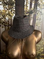 Vintage Peschel Tweed Hoed - Maat 54, 55 cm (S, 6⅞ inch) of minder, Hoed, Vintage, Peschel