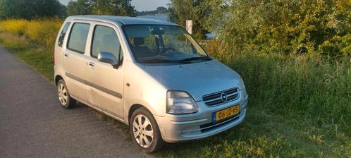 Opel Agila 1.2 I 16V 2002 Grijs, Auto's, Opel, Particulier, Agila, Elektrische buitenspiegels, Elektrische ramen, Benzine, D, Hatchback
