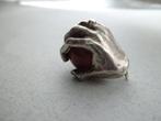 Grote oude bedel zilver Bal in Hand Halloween, Sieraden, Tassen en Uiterlijk, Antieke sieraden, Verzenden, Zilver, Hanger