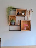 Wandrek industrieel, Huis en Inrichting, Woonaccessoires | Wandplanken en Boekenplanken, Ophalen, Zo goed als nieuw