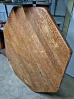 Massief eiken tafelblad 5cm dik, Ophalen, Zo goed als nieuw, Rechthoekig, 100 tot 150 cm