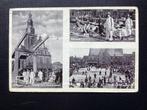 Ansichtkaart Alkmaar 3-luik gelopen 1942, Verzenden, 1940 tot 1960, Gelopen, Noord-Holland