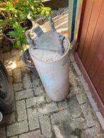 Vlaggemast  7 m.  Betonnen voet., Diversen, Vlaggen en Wimpels, Ophalen of Verzenden, Gebruikt