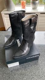 Sacha westernlaarzen maat 42, Zwart, Lage of Enkellaarzen, Nieuw, Ophalen of Verzenden