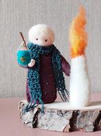 Waldorf seizoenstafel poppetje - wintertijd, Hobby en Vrije tijd, Vilt, Ophalen of Verzenden, Figuurtje(s)