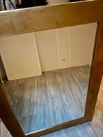 Gave grote gouden Rechthoekige Spiegel met geslepen rand., Huis en Inrichting, Woonaccessoires | Spiegels, Ophalen, 100 tot 150 cm