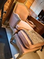 Vintage Brochure Stoel met Voetenbankje, Huis en Inrichting, Ophalen, Broca te , queen ann poot, Gebruikt, Minder dan 75 cm