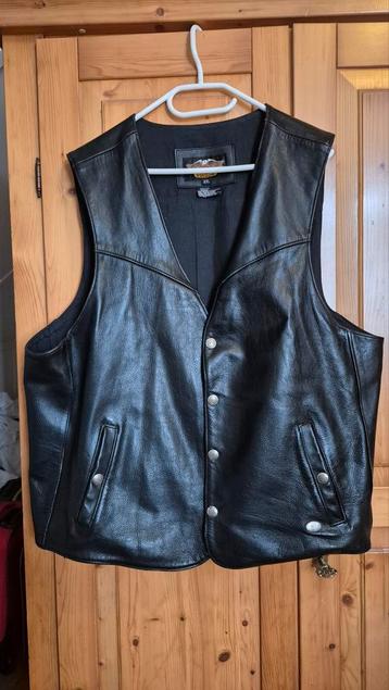 Harley Davidson Leren Vest XXL beschikbaar voor biedingen
