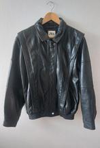 Zara oversized 80s style black leather jacket, Ophalen of Verzenden, Zo goed als nieuw, Maat 36 (S), Zara