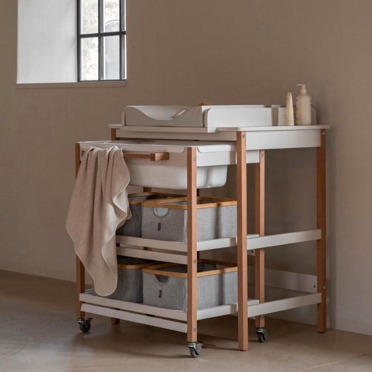 Quax Luiertafel met Bad, Kinderen en Baby's, Kinderkamer | Commodes en Kasten, 90 tot 105 cm, 100 cm of meer, 50 tot 70 cm, Ophalen