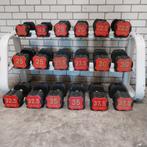 Jordan urethane dumbells set  12.5 kilo tot 37.5 kilo, Ophalen, Zo goed als nieuw, Dumbbell