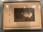 Cliché uit Arnhem in fotolijstje met bol glas, Verzamelen, Foto's en Prenten, Verzenden, Voor 1940, Zo goed als nieuw, Overige onderwerpen