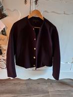 Burgundy bruin rode jas. Bomberjack. Zara. Mango. Only. L., Ophalen of Verzenden, Zo goed als nieuw, Bruin