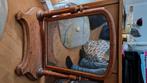Antieke kapspiegel, Antiek en Kunst, Ophalen, Rechthoekig