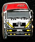M.A.N. 422 truck pin in rood-wit uitvoering, Verzenden, Nieuw, Transport, Speldje of Pin