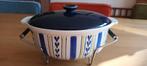 Vintage/Retro OVENSCHAAL van Sphinx Maastricht. Met Houder., Ophalen of Verzenden, Aardewerk, Schaal of Schalen