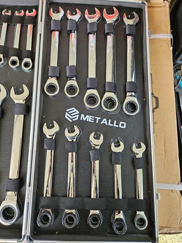 Metallo Ringsleutelset - 22 Delig - Nieuw beschikbaar voor biedingen