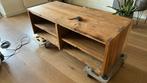 Tv kastje teak, mooi geolied hout, Huis en Inrichting, Gebruikt, 100 tot 150 cm, Ophalen of Verzenden, Minder dan 100 cm