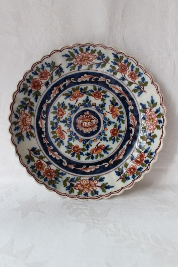 Vintage Makkum Tichelaar bord 1940-1960, Antiek en Kunst, Antiek | Keramiek en Aardewerk, Ophalen of Verzenden