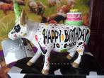 Nieuw Cow Parade koe Happy Birthday medium incl. verzending., Ophalen of Verzenden