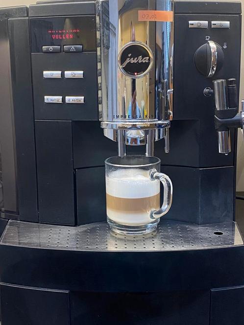 Grote koffiemachine Jura XS90 met servicebeurt en garantie, Witgoed en Apparatuur, Koffiezetapparaten, Refurbished, Koffiemachine