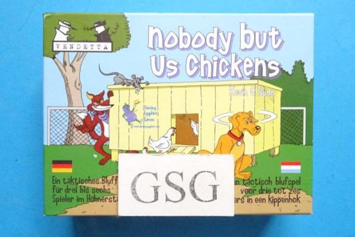 Nobody but us chickens nr. 855072-01, Hobby en Vrije tijd, Gezelschapsspellen | Kaartspellen, Nieuw, Ophalen