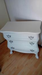 Ladenkastje Barok wit. Buikkastje., Ophalen