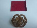 oud baretembleem Intendance Verplegingstroepen, Verzamelen, Ophalen of Verzenden, Landmacht, Nederland, Embleem of Badge