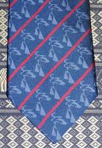 Ministerie van Justitie stropdas blauw met rode strepen, Verzamelen, Ophalen of Verzenden, Nieuw, Gebruiksvoorwerp