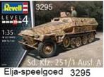 Modelbouw Revell 1:35 Sd.Kfz.251/1 Ausf.A truck- 3295, Hobby en Vrije tijd, Modelbouw | Auto's en Voertuigen, 1:32 tot 1:50, Nieuw