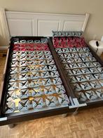 Elektrisch Verstelbaar Tweepersoons Bed 180x200, Huis en Inrichting, Ophalen, Bruin, Tweepersoons, 180 cm