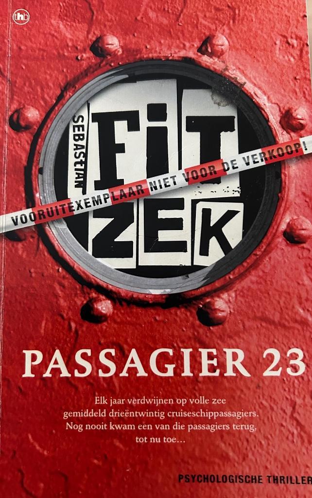 Sebastian Fitzek - Passagier 23, Boeken, Thrillers, Gelezen, Ophalen of Verzenden