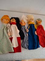 5 Oude Sonneberger Handpoppen, Ophalen of Verzenden