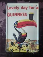 RECLAMEBORD GUINNESS -258 -"LOVELY DAY / GUINNESS " !!, Ophalen, Nieuw, Reclamebord, Plaat of Schild, Overige merken